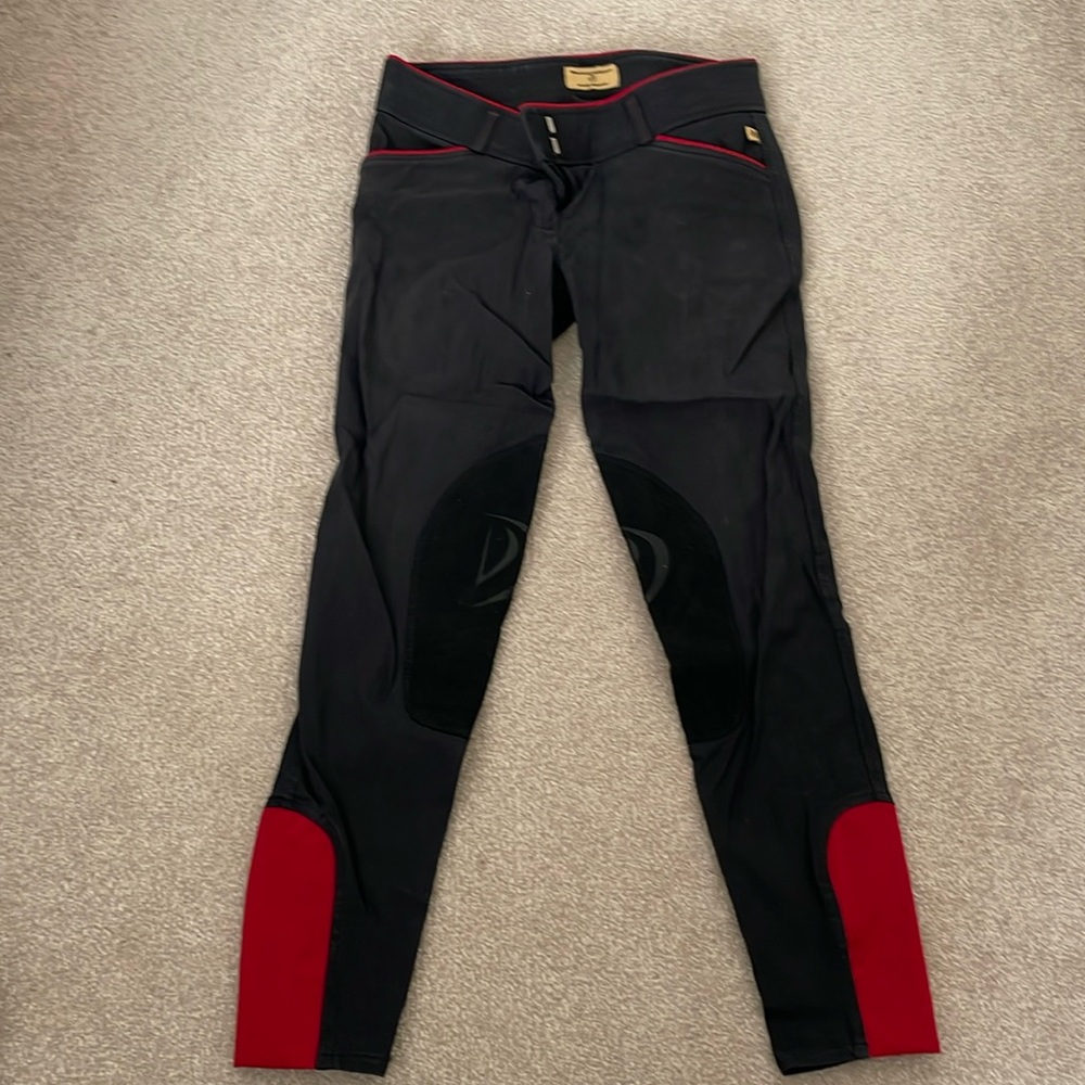 Size 26 Devon Aire Knee Patch Breeches - image 1